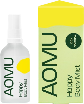 AOMU Happy Body Mist - přírodní mlha pro lepší náladu 10 ml
