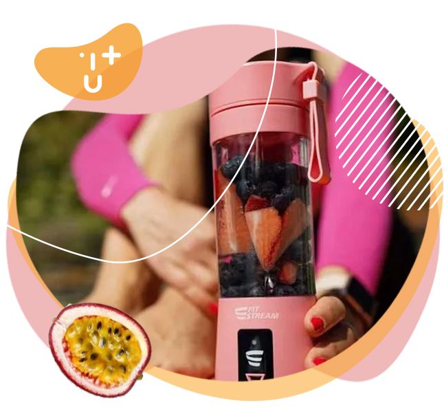 prenosný mixér, smoothie, zdravie, ovocie