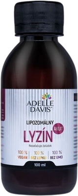 Adelle Davis Lipozomální Lysyn AKUT 100 ml