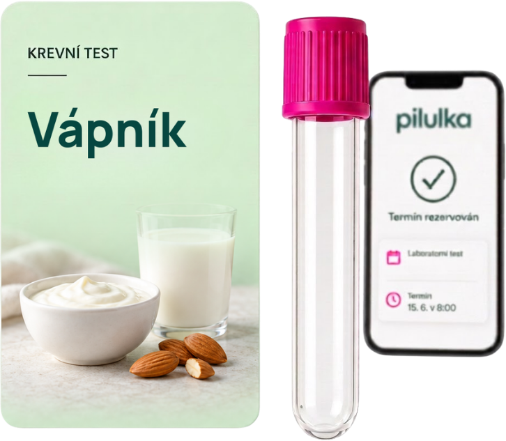 Unilabs Krevní test na vápník (Kalcium, Calcium, Ca)