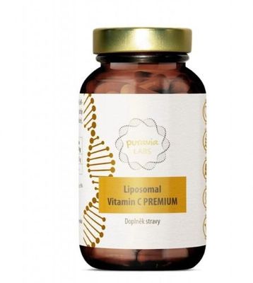 Puravia LABS Liposomální vitamín C PREMIUM 60 kapslí