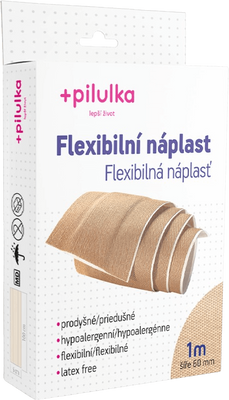 Pilulka Flexibilní náplast šíře 60 mm x 1 m
