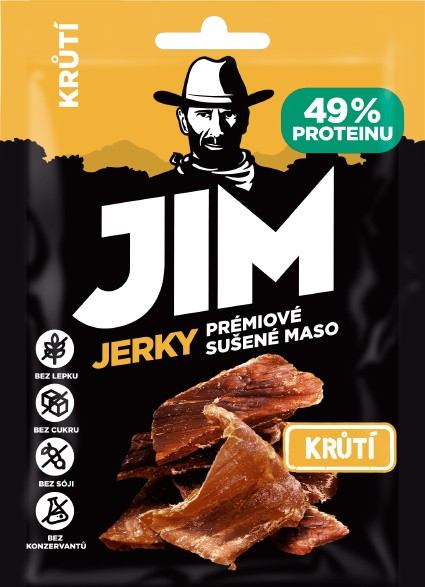 Jim Jerky krůtí 23 g