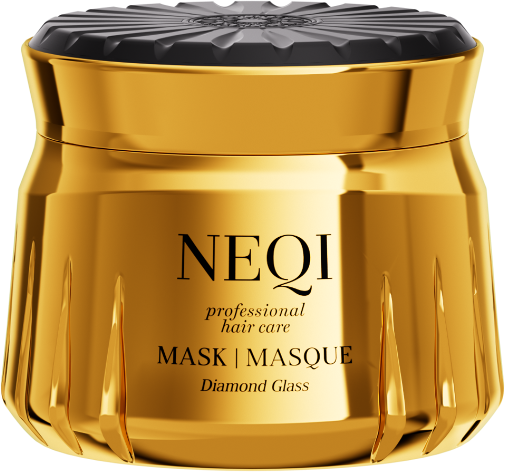 NEQI Diamond Glass Maska pro lesklé a hebké vlasy 250 ml