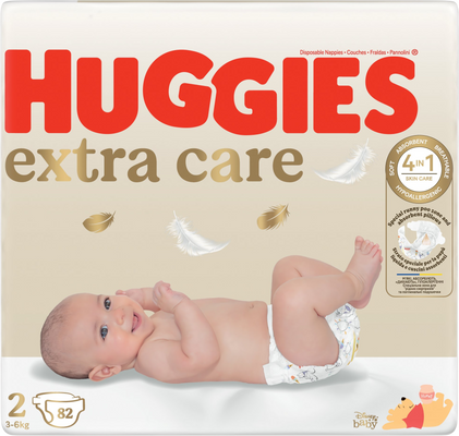 Huggies® Extra Care 2, 82 ks