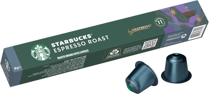 Nestlé Starbucks® by Nespresso® Espresso Roast, kávové kapsle 10 ks
