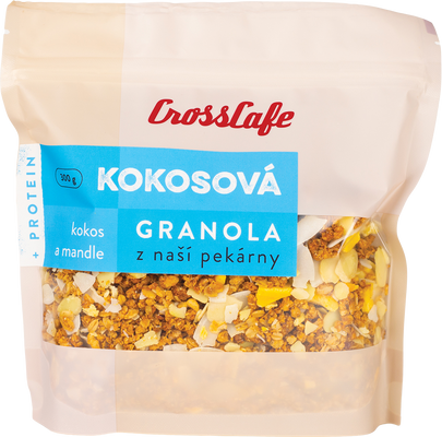 CrossCafe Granola kokosová 300 g