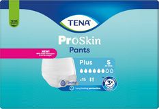 Tena Pants Plus vel.S, 15 ks