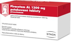 Piracetam AL 1200mg tbl.flm. 120 tablet
