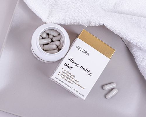 Venira Komplexní péče o vlasy, nehty a pleť 80 kapslí