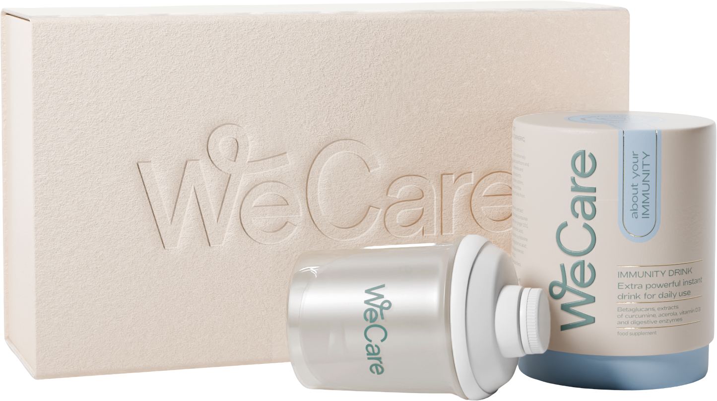 WeCare About your IMMUNITY Drink + shaker XMASS 28 x 6 g