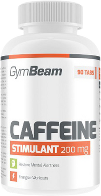 GymBeam Caffeine unflavored 90 tablet