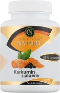 Golden Nature Kurkumin 95% + Piperin 100 kapslí