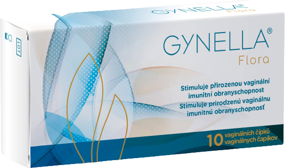 Gynella Flora vaginální čípky 10 ks