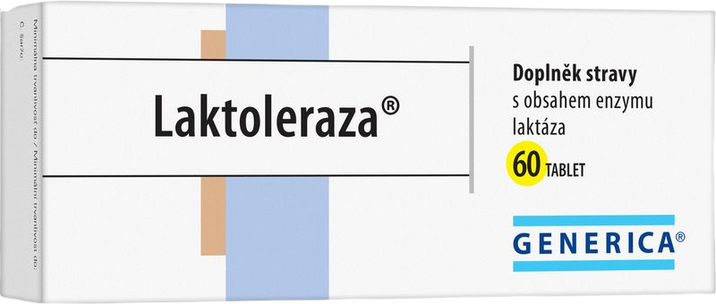 Generica Laktoleraza 60 tablet