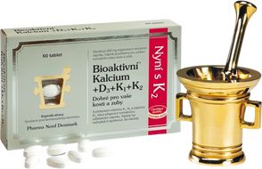 Bioaktivní Kalcium+D3+K1+K2 60 tablet