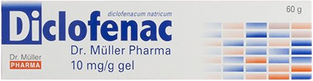 Diclofenac AL Diclofenac 10 mg/g gel 60 g