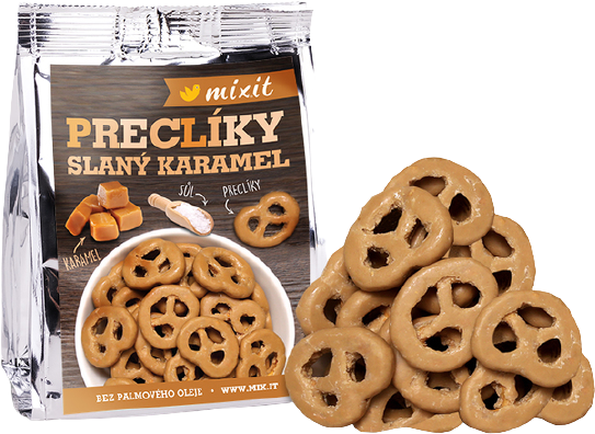 Mixit preclíky do kapsy Slaný karamel 70 g