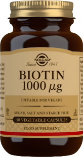 Solgar Biotin 1000 mcg 50 kapslí