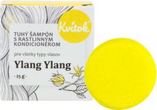 Kvitok Tuhý šampon s kondicionérem pro světlé vlasy Ylang Ylang 25 g