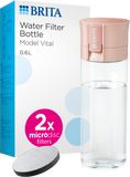 Brita Fill&Go Vital filtrační láhev na vodu broskvová, 0,6l