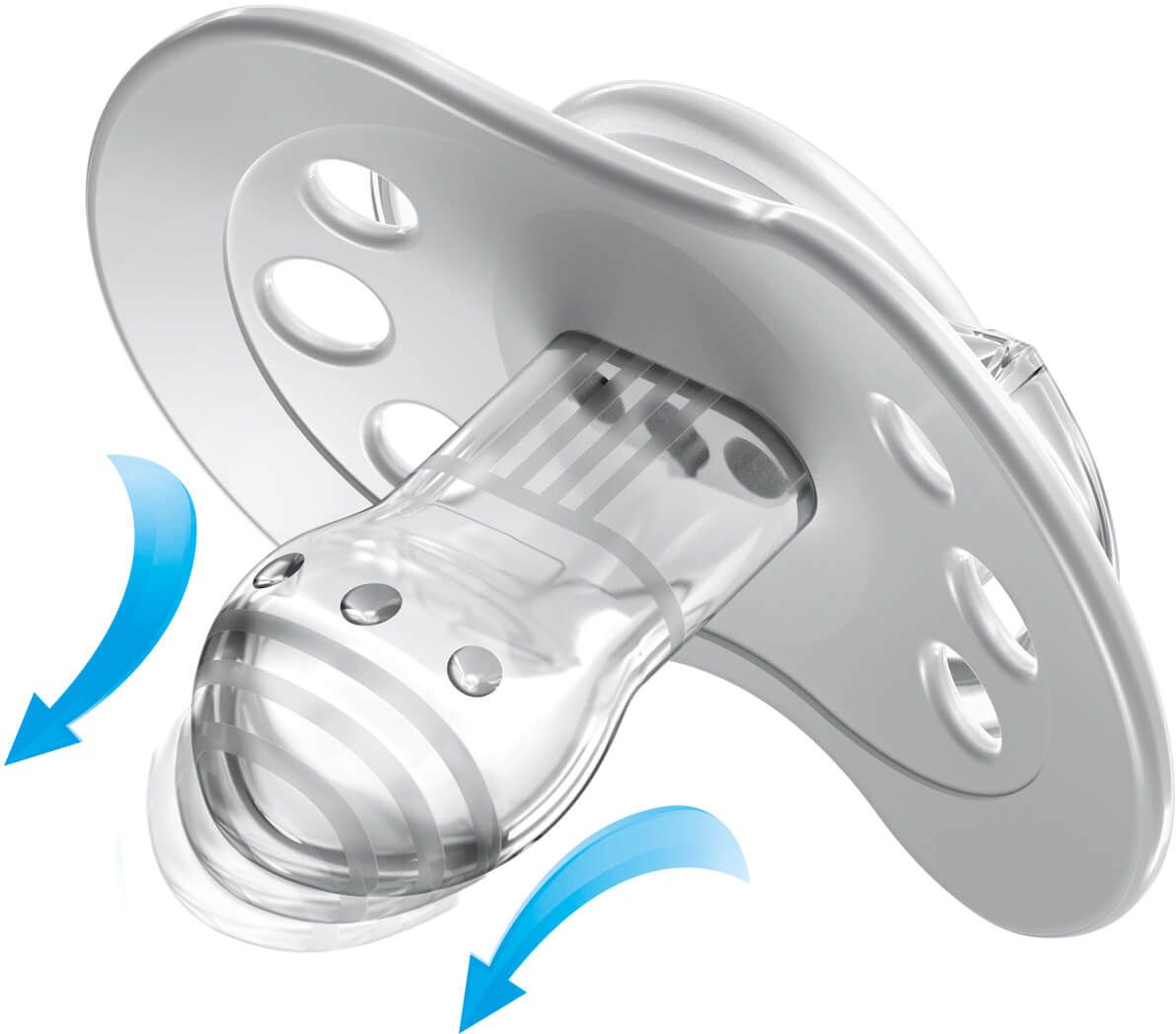 LOVI Dudlík mini Baby shower 0-2m holka 2 ks