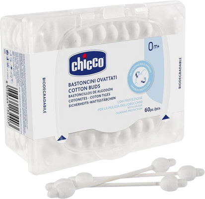Chicco Tyčinky vatové anatomické 60 ks
