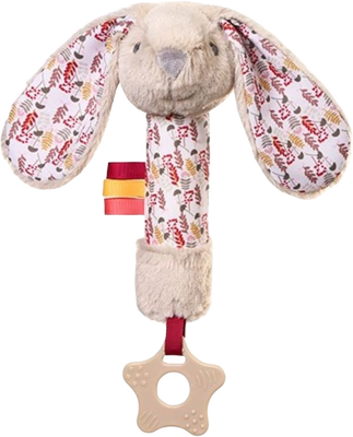 BabyOno Hračka pískací Zajíček Milly 0m+