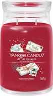 Yankee Candle Signature sklo 2 knoty, Letters To Santa 567 g