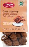 Zemanka Biopekárna BIO čoko-kokosky s 60% hořkou čokoládou 100 g
