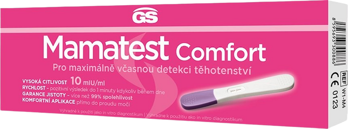 GS Mamatest Comfort Těhotenský test