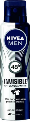 Nivea Deo MEN Sprej AP B&W Power 150 ml