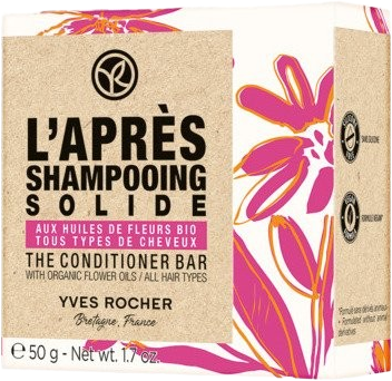 Yves Rocher L'APRÉS SHAMPOOING SOLIDE, Tuhý kondicionér 50 g