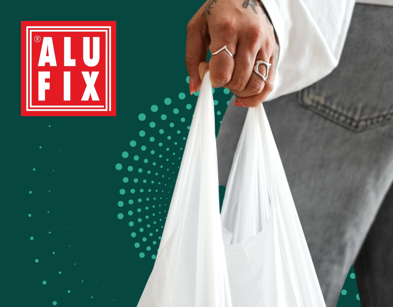Alufix Vrecká na odpad s ušami 40 x 10 l