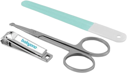 BabyOno Set - dětská manikúra - mint