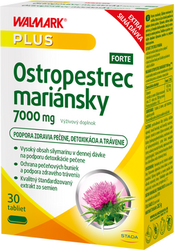 Walmark Ostropestřec mariánsky 7000 mg Forte 30 tablet