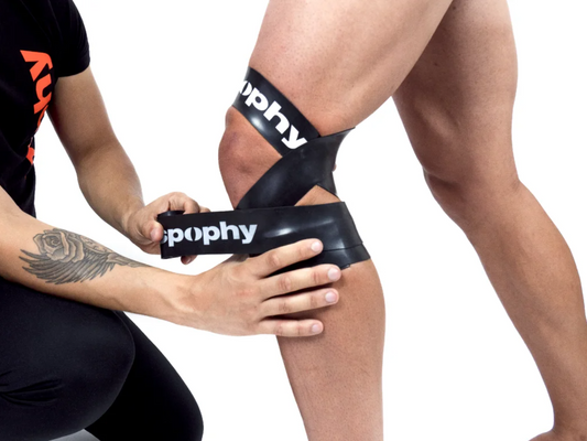 Spophy Flossband Black, flossband černý, 5 cm x 2 m