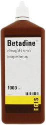 Betadine chirurgická tekutina (H) 1000 ml
