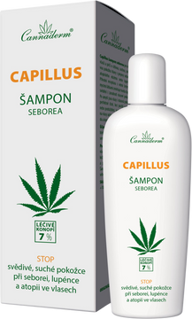 Cannaderm Capillus seborea šampon 150 ml