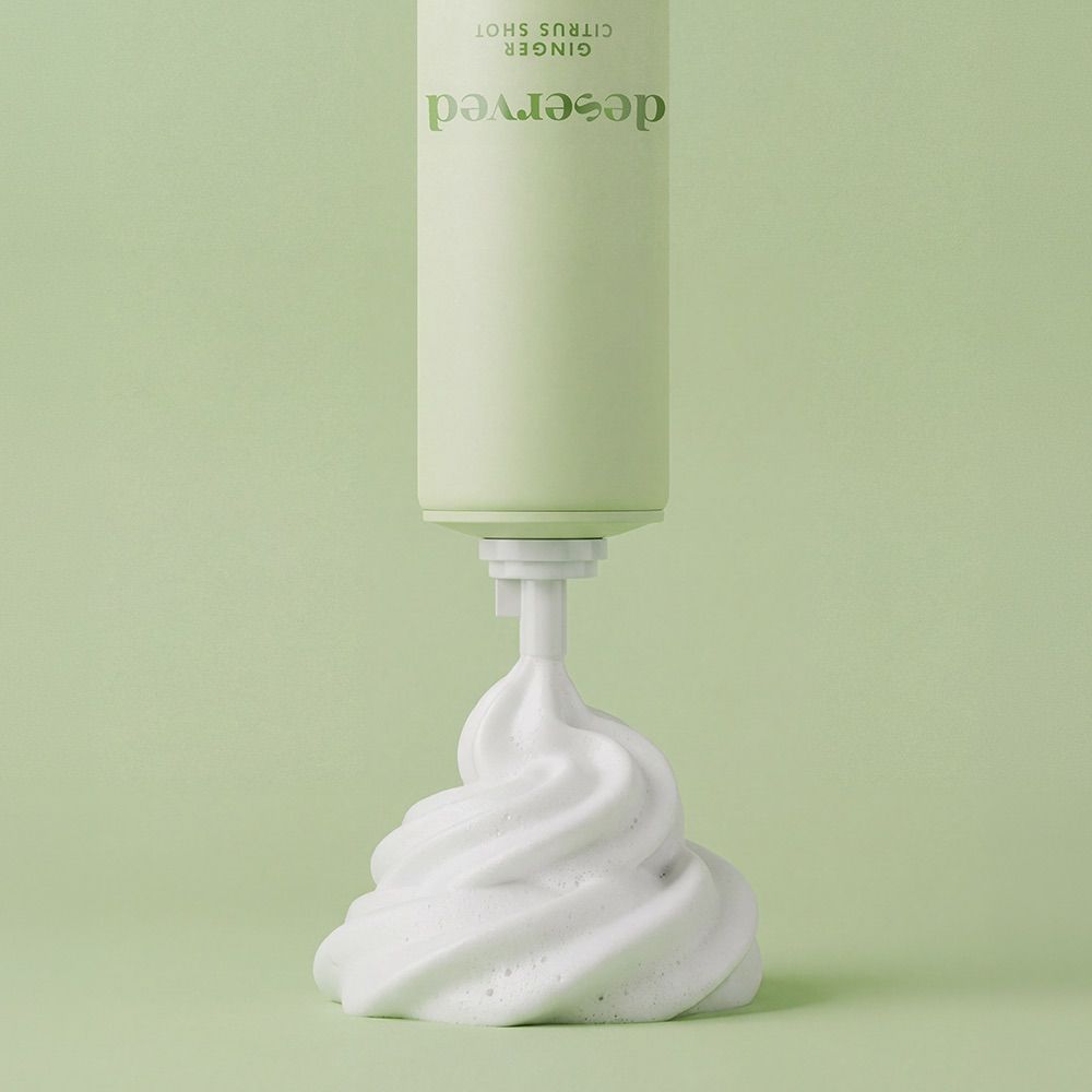 Deserved Whipped Foam Ginger Citrus Shot 250 ml