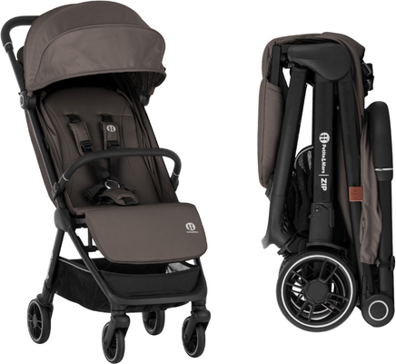 Petite&Mars Sportovní kočárek Zip Creamy Cocoa