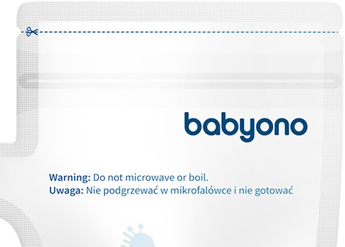 BabyOno Sáčky na mateřské mléko 180 ml, 30 ks