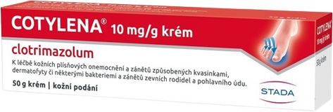 Cotylena krém k léčbě kožních a slizničních infekcí 50 g