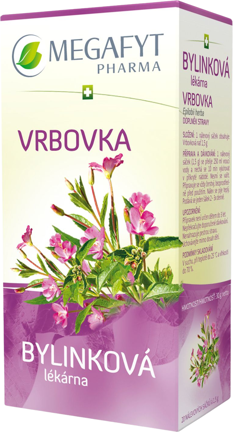 Megafyt Bylinková lékárna Vrbovka sáčky 20 x 1.5 g