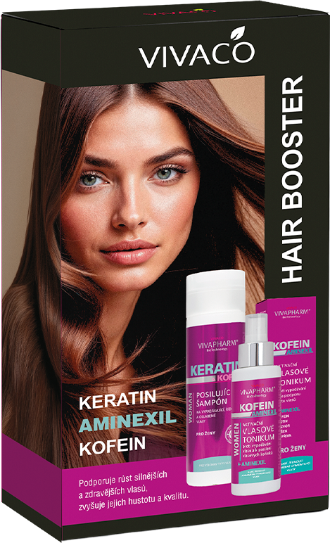 Vivaco Dárková kazeta keratin šampon + vlasové tonikum