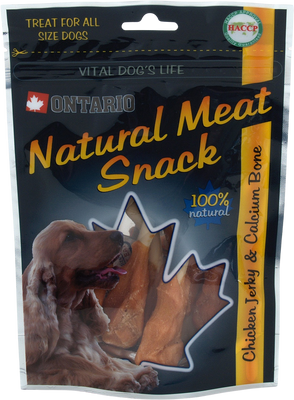Ontario Pochoutka vápníková kost s kuřecím 70 g
