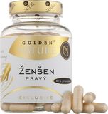 Golden Nature Exclusive Ženšen pravý, 80% ginsenosidů 100 kapslí