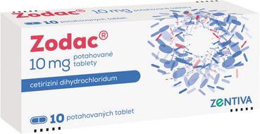 Zodac 10 mg 10 tablet
