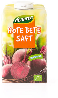 Dennree Šťáva z červené řepy BIO 500 ml