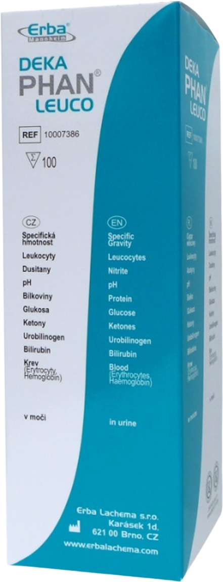 Phan DP Deka leuco identifikace onemocnění ledvin, močových cest a metabolických onemocnění 50 ks